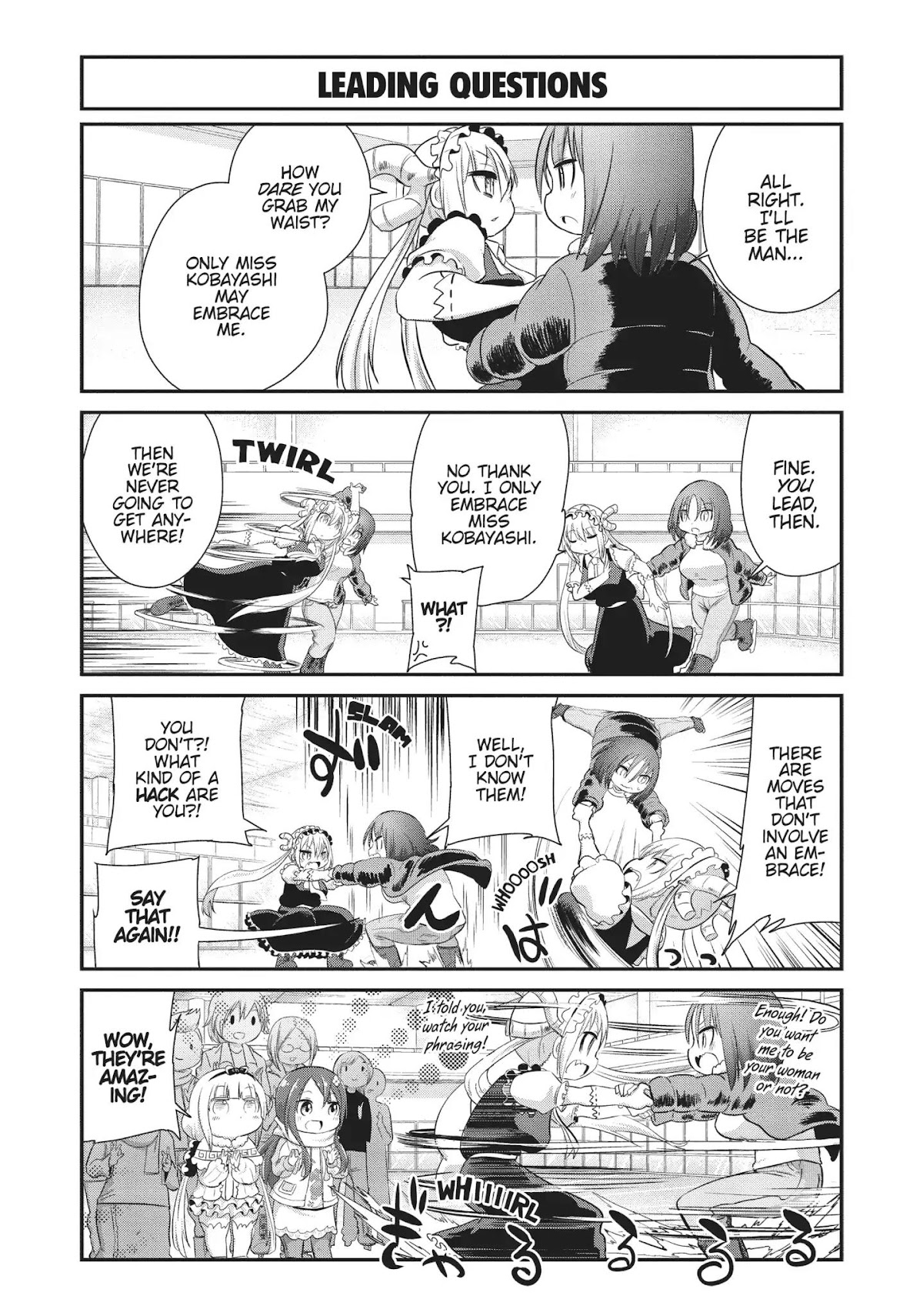 Kobayashi-san Chi no Maid Dragon: Kanna no Nichijou Chapter 53 page 11 - Chapter 53: Time for Skating