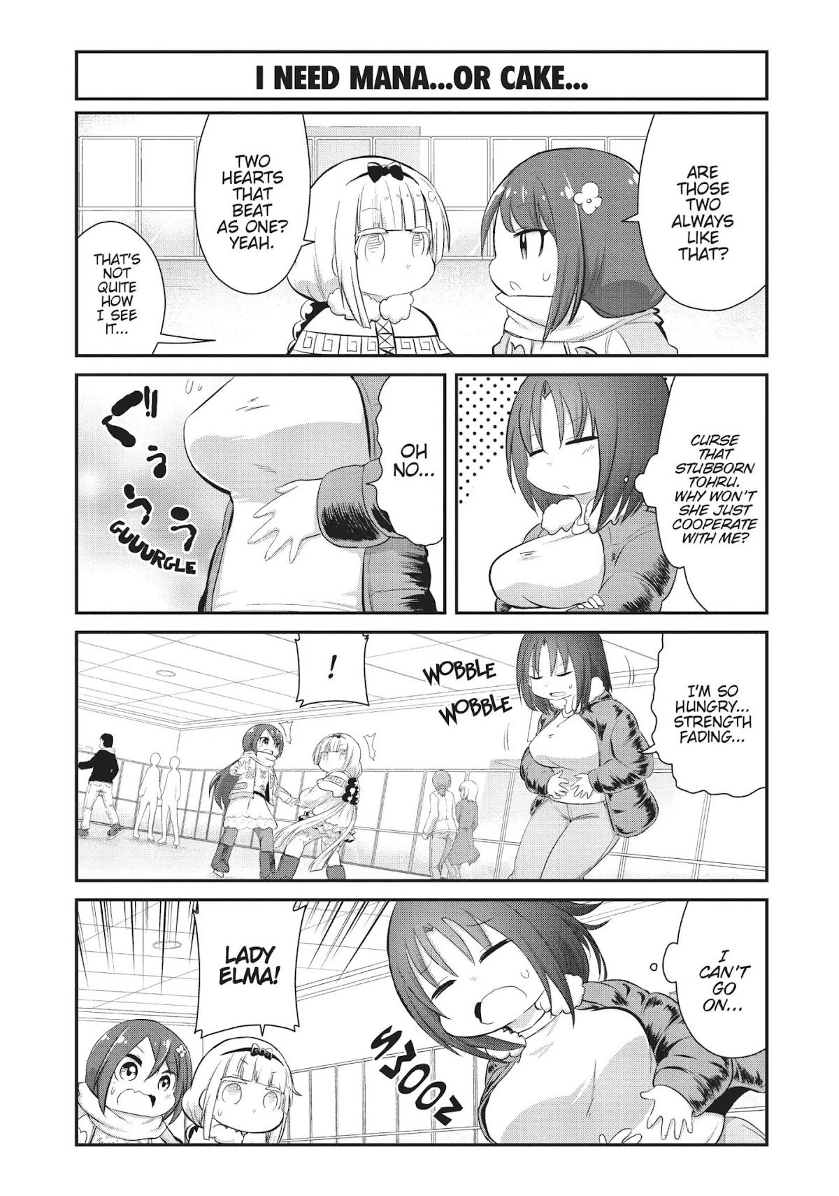 Kobayashi-san Chi no Maid Dragon: Kanna no Nichijou Chapter 53 page 8 - Chapter 53: Time for Skating