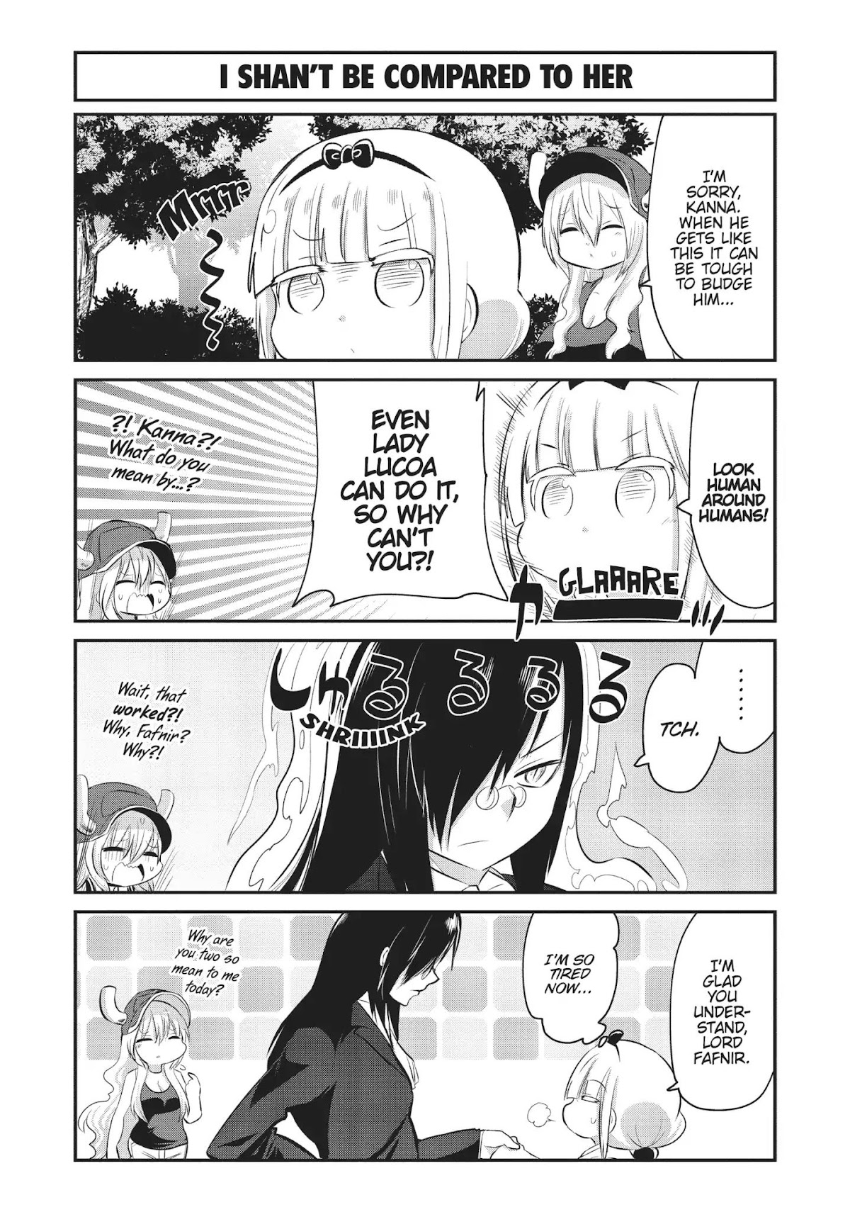 Kobayashi-san Chi no Maid Dragon: Kanna no Nichijou Chapter 54 page 11 - Chapter 54: Time for the Marathon