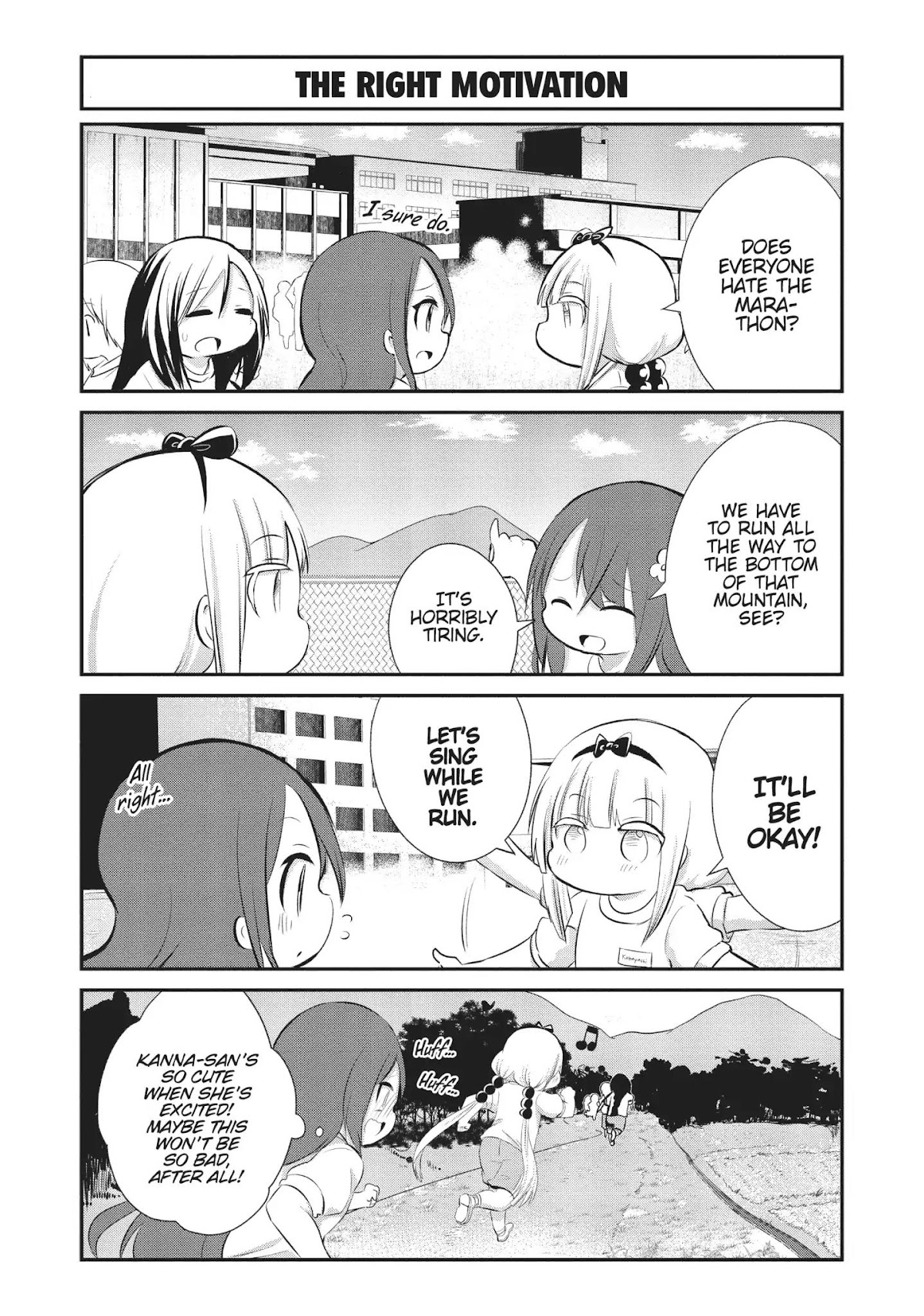 Kobayashi-san Chi no Maid Dragon: Kanna no Nichijou Chapter 54 page 2 - Chapter 54: Time for the Marathon
