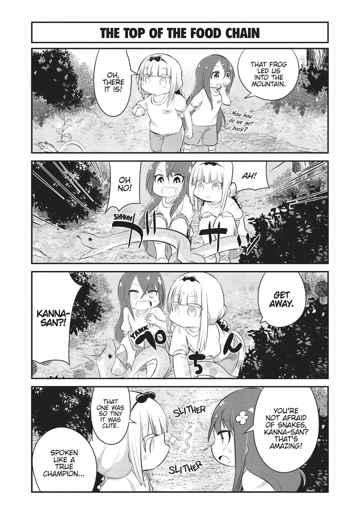 Kobayashi-san Chi no Maid Dragon: Kanna no Nichijou Chapter 54 page 4 - Chapter 54: Time for the Marathon