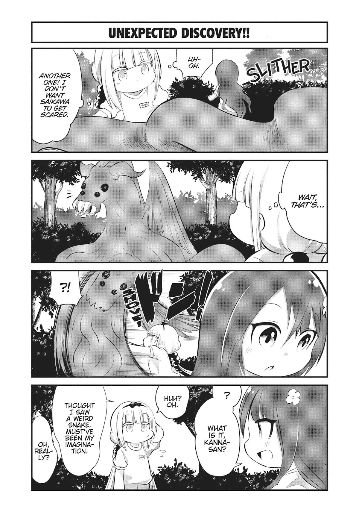 Kobayashi-san Chi no Maid Dragon: Kanna no Nichijou Chapter 54 page 5 - Chapter 54: Time for the Marathon
