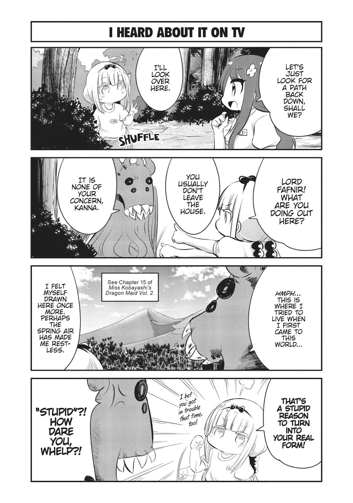 Kobayashi-san Chi no Maid Dragon: Kanna no Nichijou Chapter 54 page 6 - Chapter 54: Time for the Marathon
