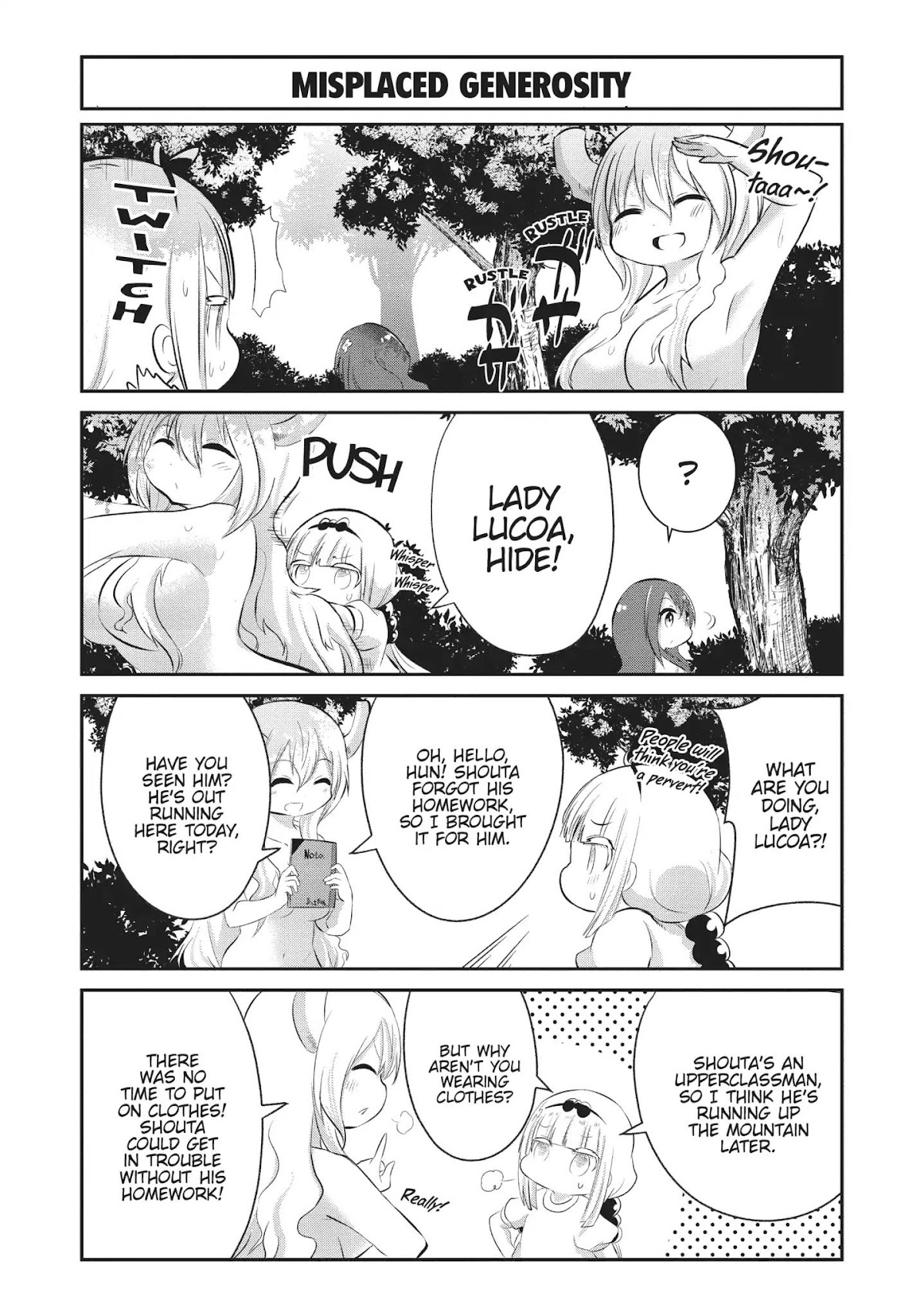 Kobayashi-san Chi no Maid Dragon: Kanna no Nichijou Chapter 54 page 8 - Chapter 54: Time for the Marathon
