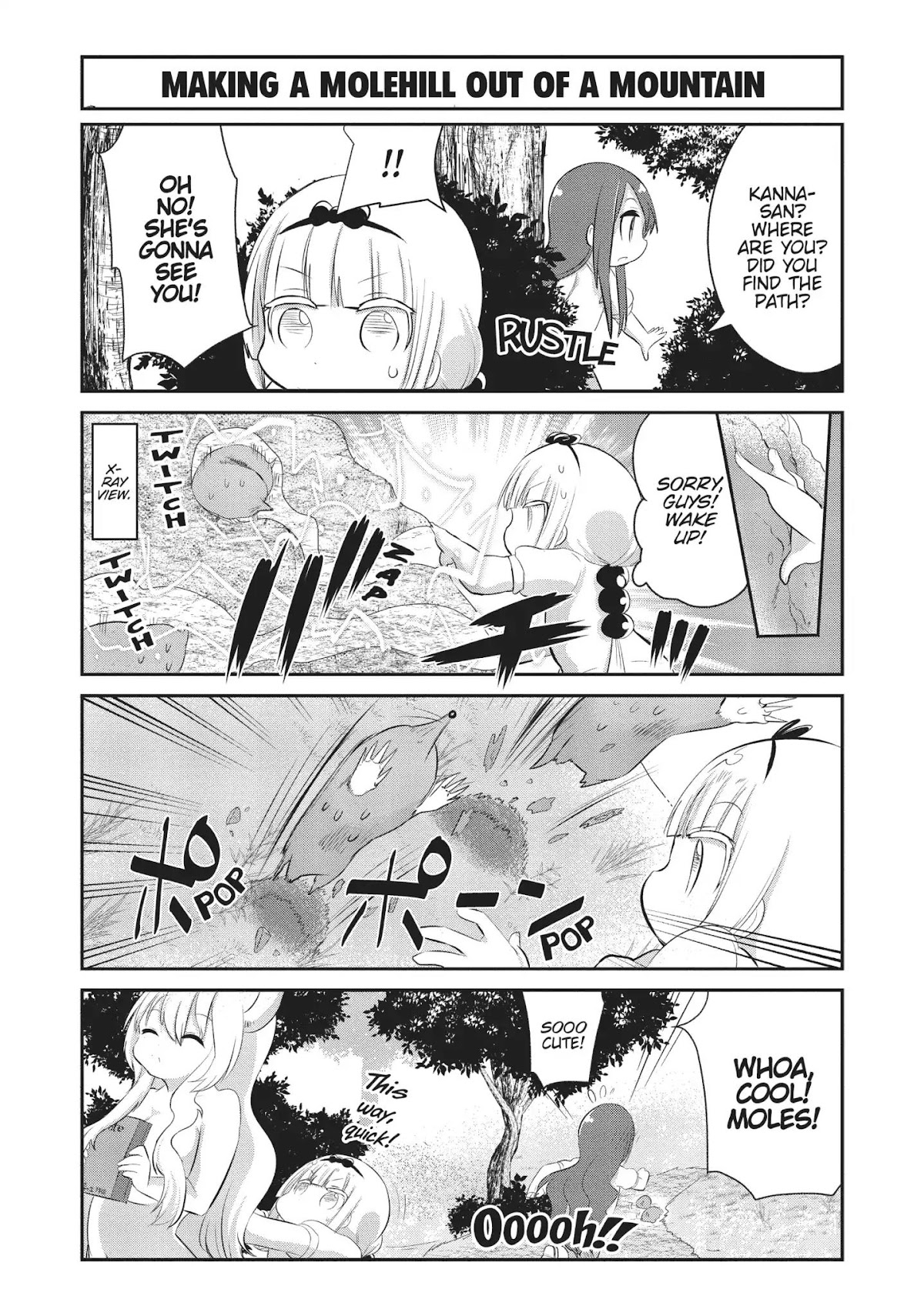 Kobayashi-san Chi no Maid Dragon: Kanna no Nichijou Chapter 54 page 9 - Chapter 54: Time for the Marathon
