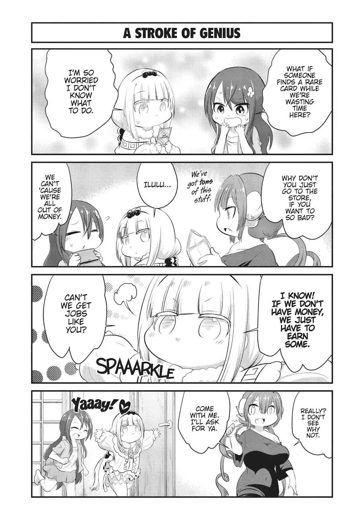 Kobayashi-san Chi no Maid Dragon: Kanna no Nichijou Chapter 55 page 3 - Chapter 55: Time for the Candy Store
