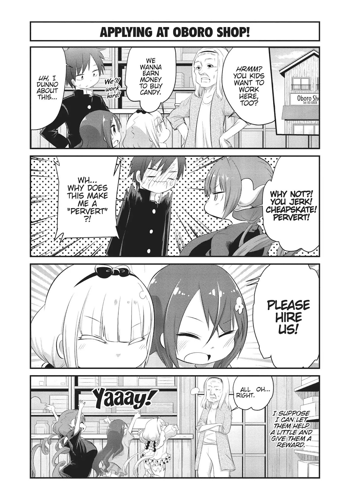 Kobayashi-san Chi no Maid Dragon: Kanna no Nichijou Chapter 55 page 4 - Chapter 55: Time for the Candy Store
