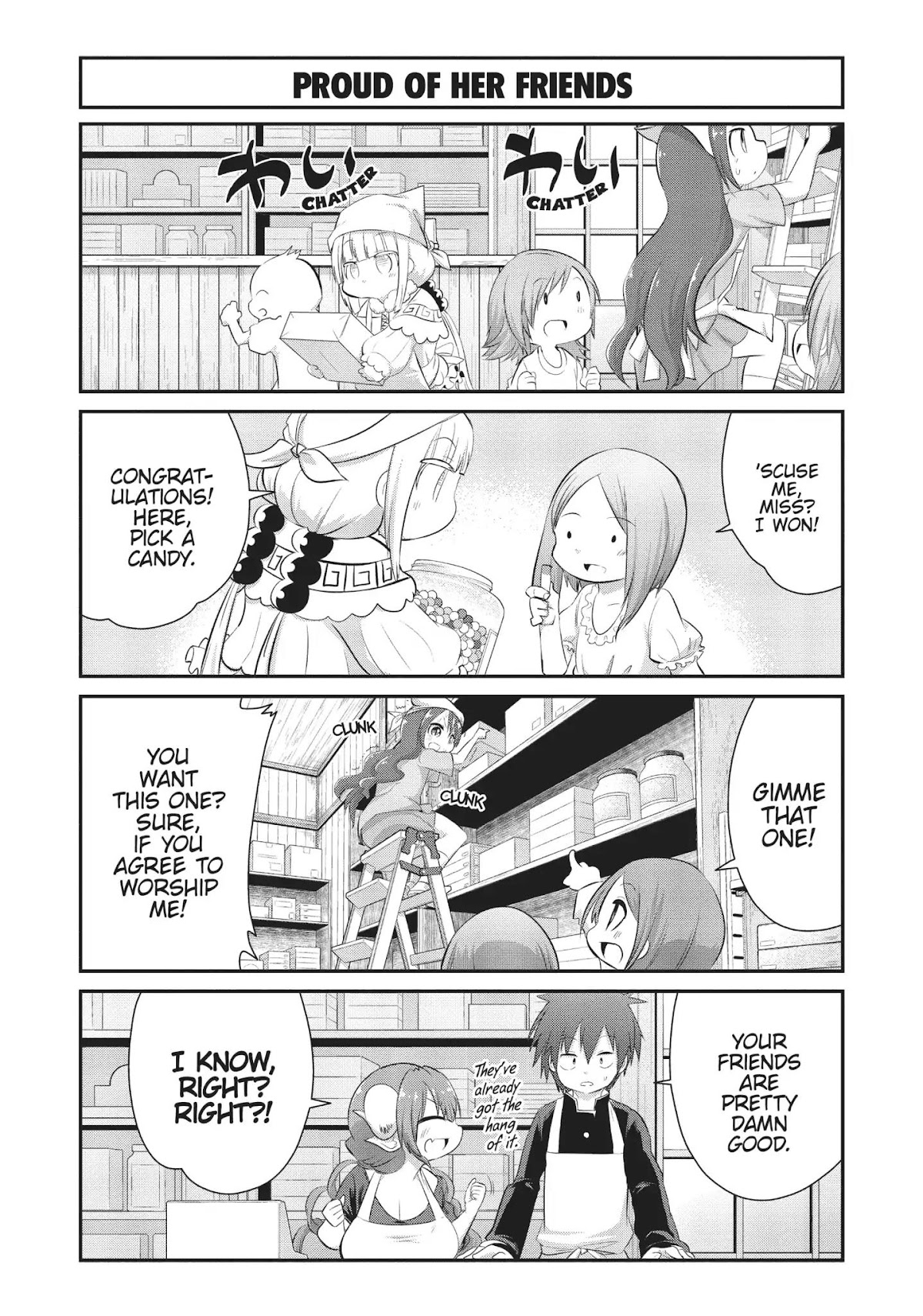 Kobayashi-san Chi no Maid Dragon: Kanna no Nichijou Chapter 55 page 5 - Chapter 55: Time for the Candy Store