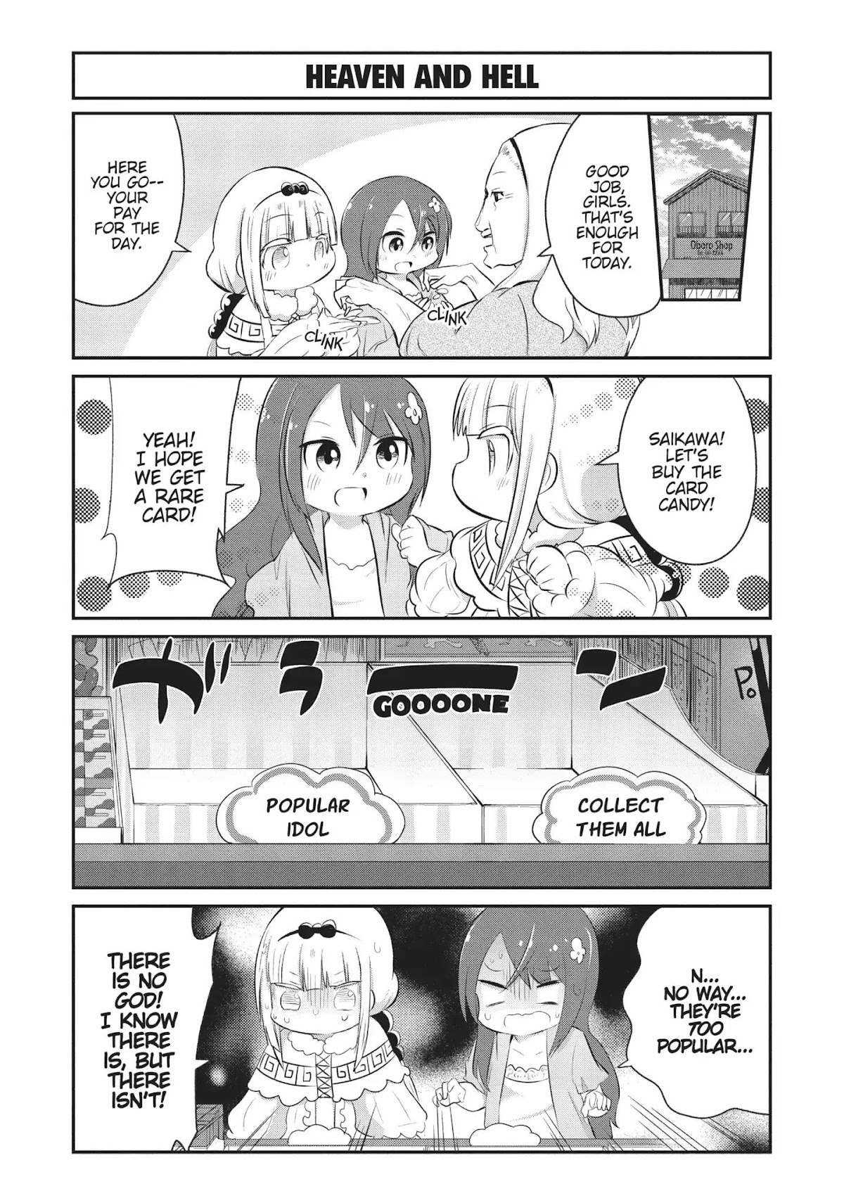 Kobayashi-san Chi no Maid Dragon: Kanna no Nichijou Chapter 55 page 6 - Chapter 55: Time for the Candy Store