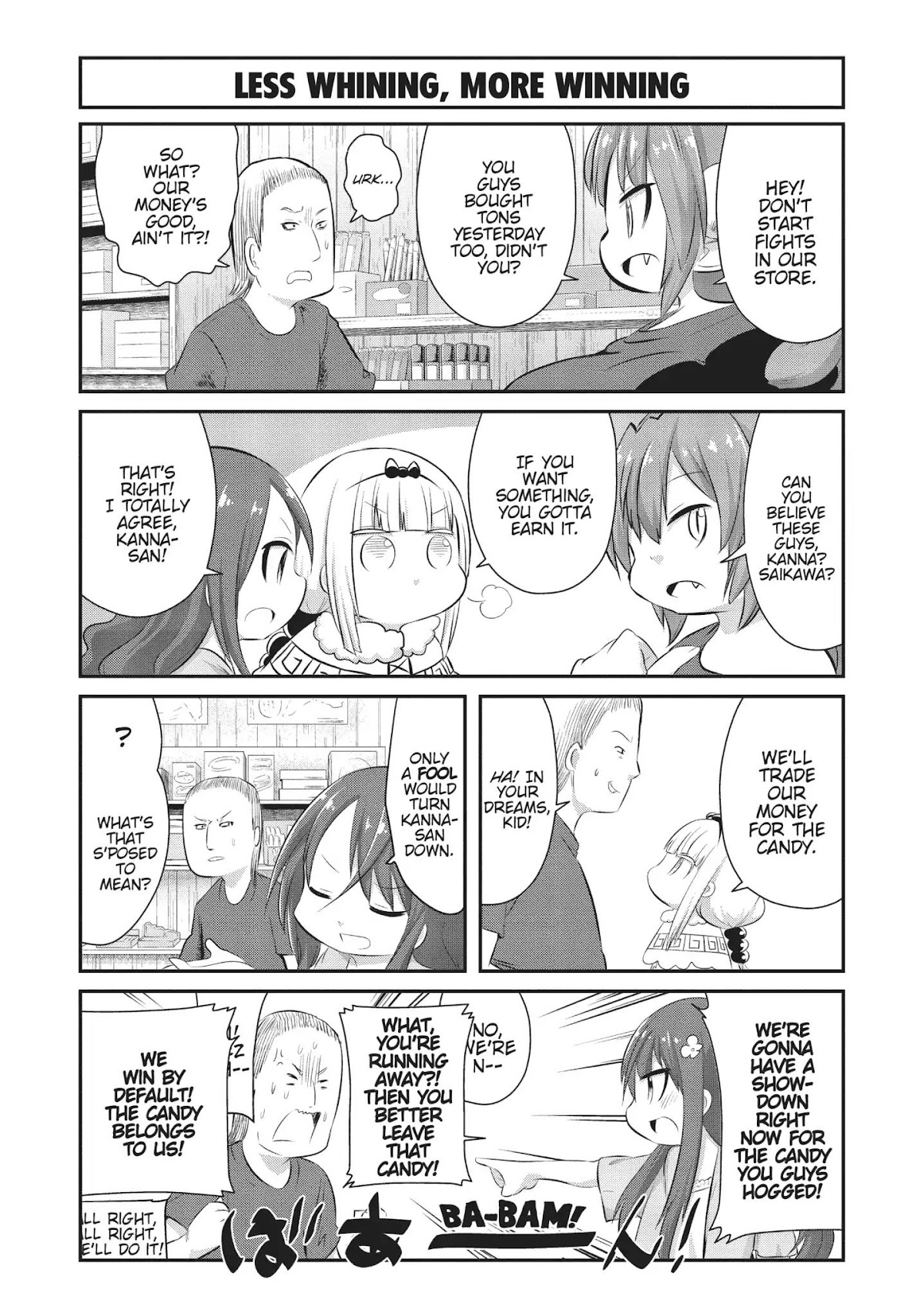 Kobayashi-san Chi no Maid Dragon: Kanna no Nichijou Chapter 55 page 8 - Chapter 55: Time for the Candy Store