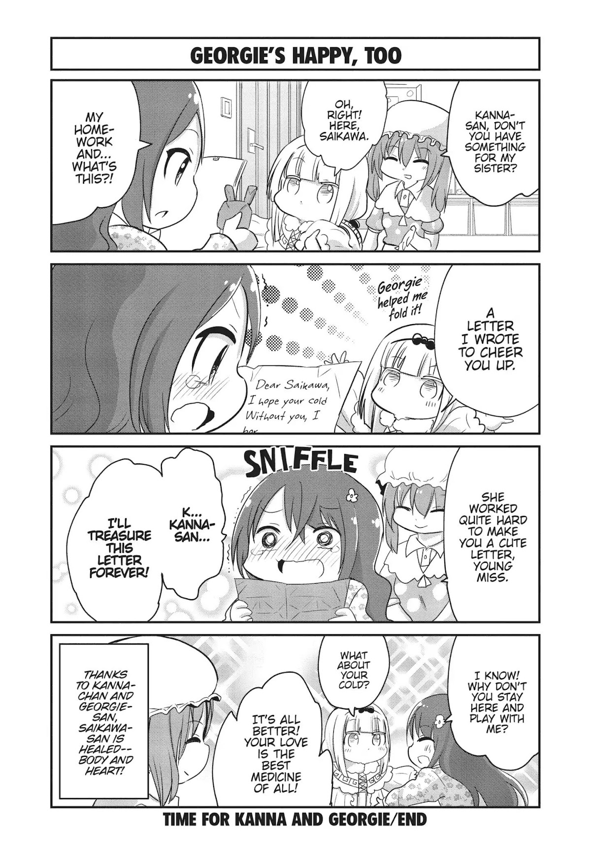 Kobayashi-san Chi no Maid Dragon: Kanna no Nichijou Chapter 57 page 12 - Chapter 57: Time For Kanna And Georgie