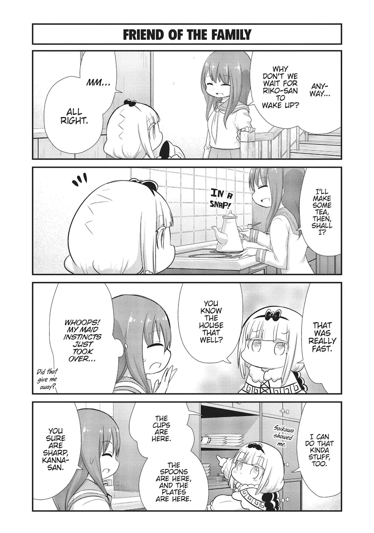 Kobayashi-san Chi no Maid Dragon: Kanna no Nichijou Chapter 57 page 5 - Chapter 57: Time For Kanna And Georgie