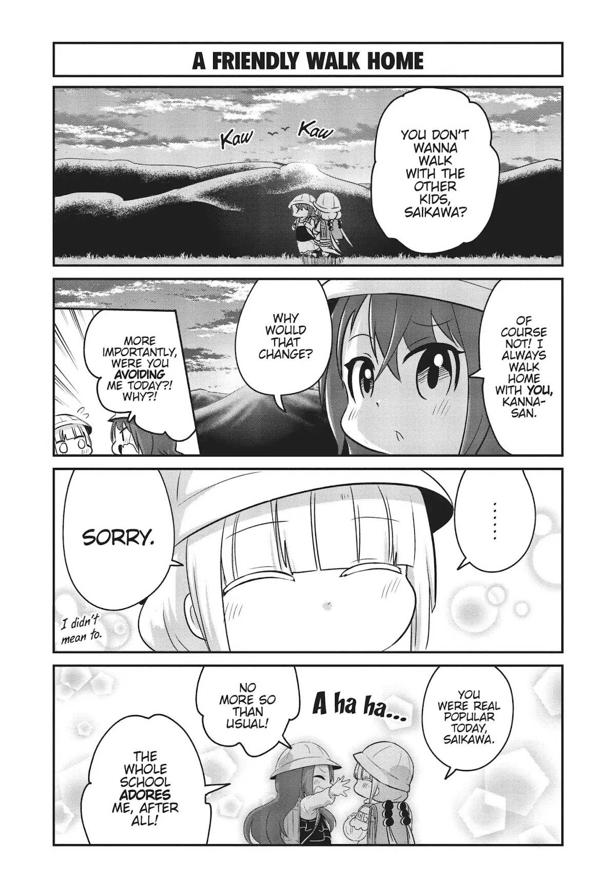Kobayashi-san Chi no Maid Dragon: Kanna no Nichijou Chapter 58 page 11 - Chapter 58: Time For Saikawa The Spellbinding