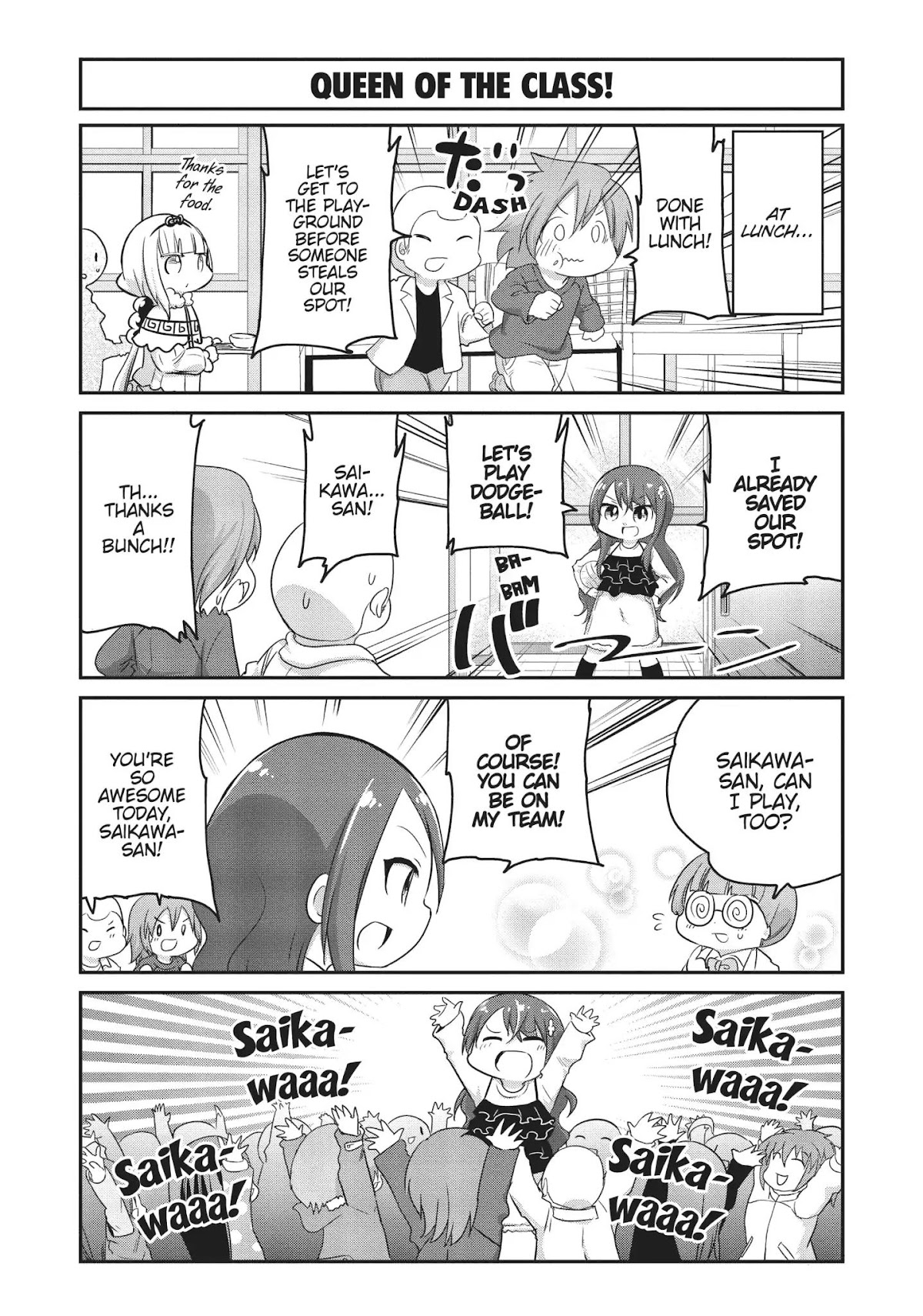 Kobayashi-san Chi no Maid Dragon: Kanna no Nichijou Chapter 58 page 9 - Chapter 58: Time For Saikawa The Spellbinding