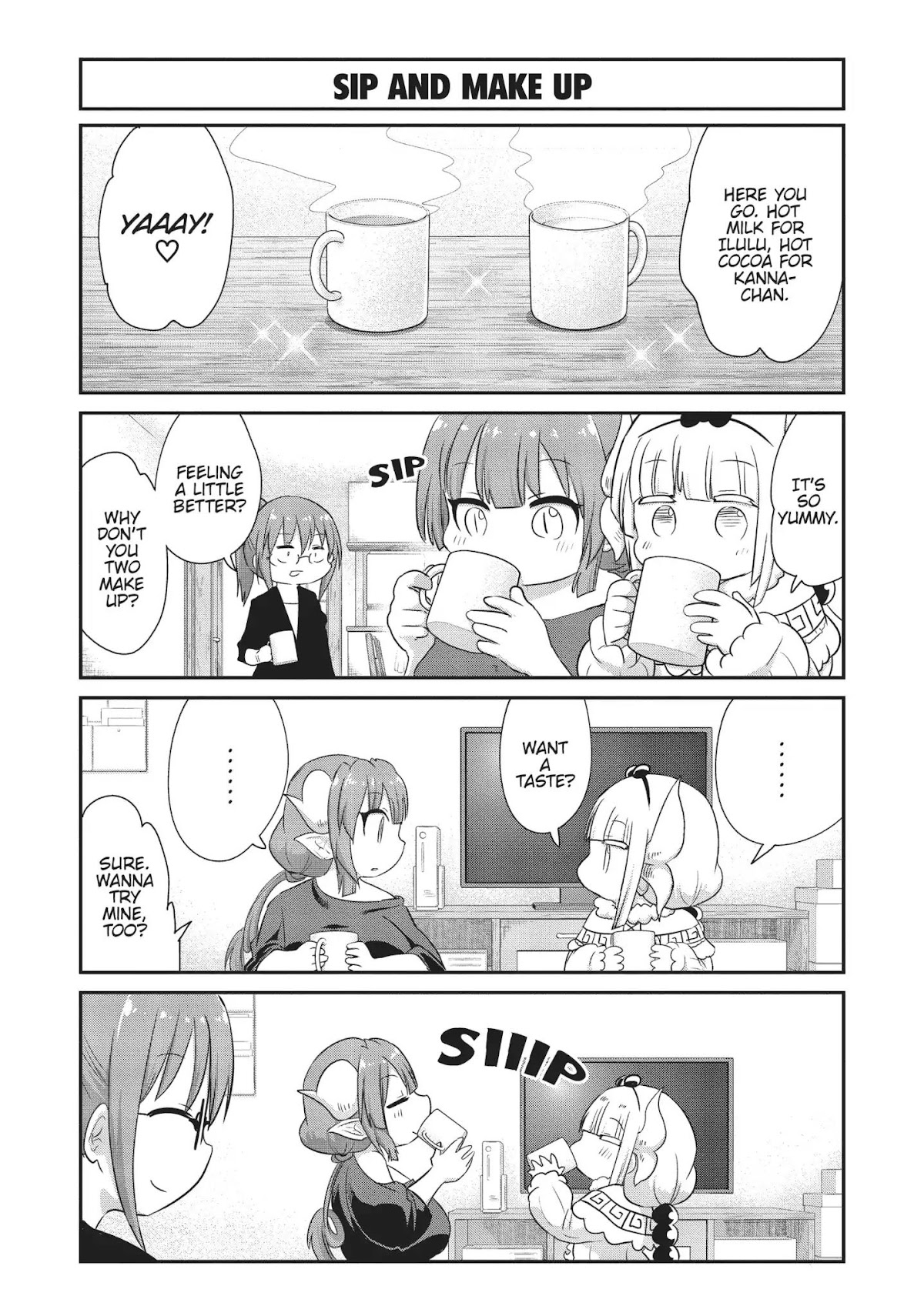 Kobayashi-san Chi no Maid Dragon: Kanna no Nichijou Chapter 59 page 11 - Chapter 59: Time For Rain