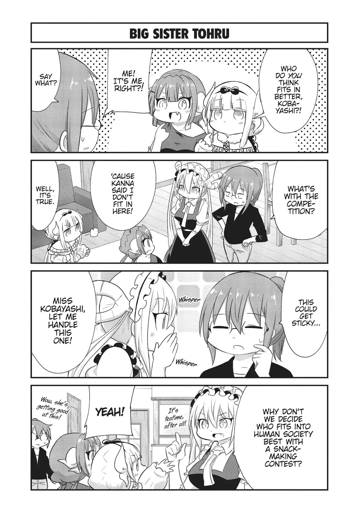 Kobayashi-san Chi no Maid Dragon: Kanna no Nichijou Chapter 59 page 4 - Chapter 59: Time For Rain