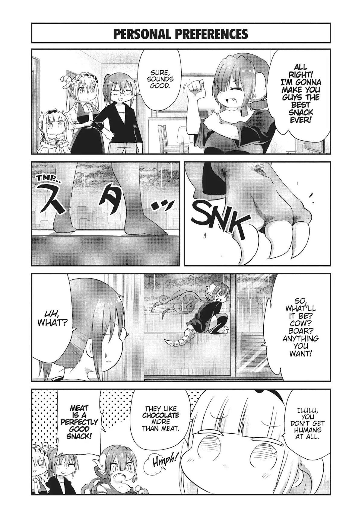 Kobayashi-san Chi no Maid Dragon: Kanna no Nichijou Chapter 59 page 5 - Chapter 59: Time For Rain