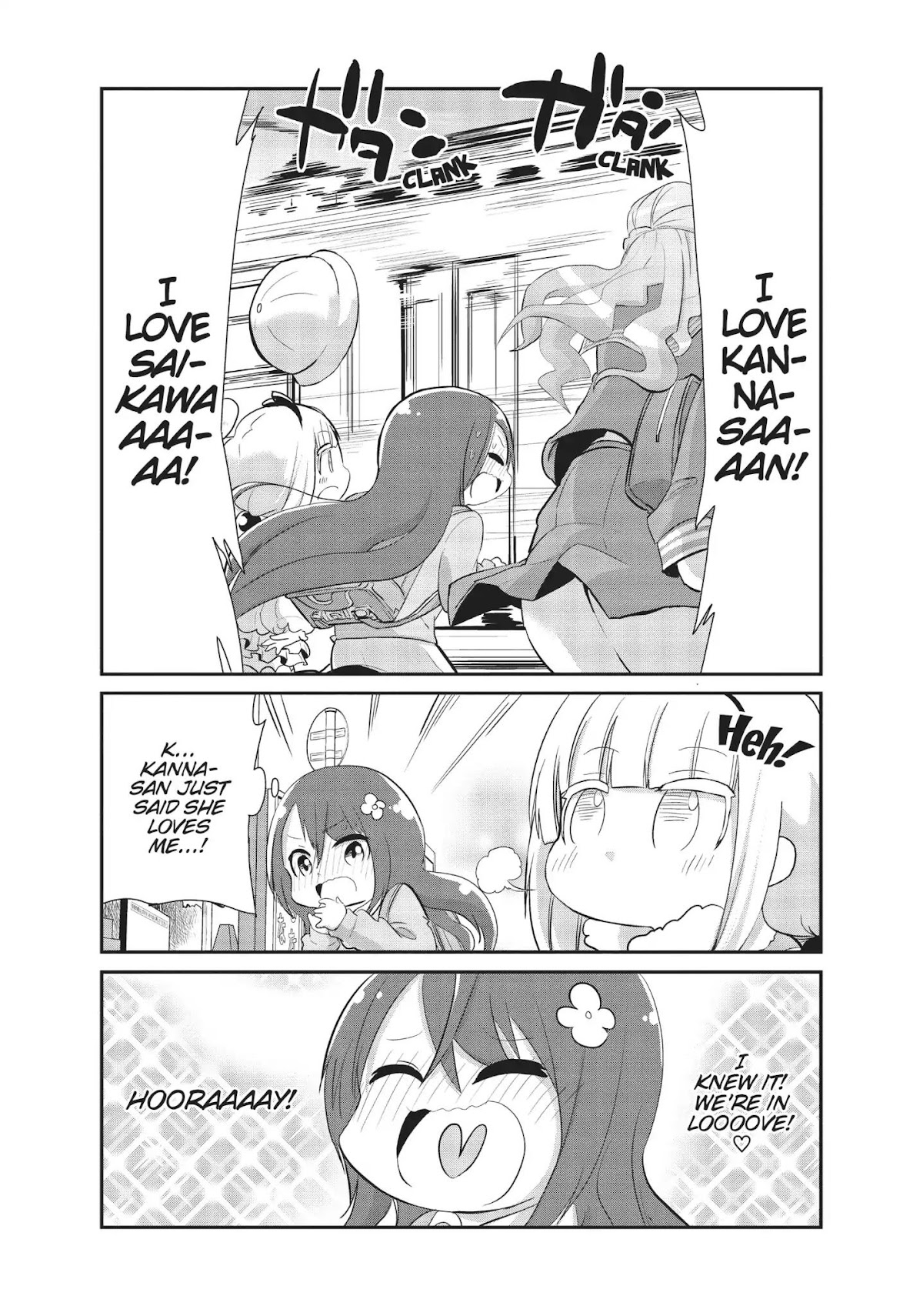Kobayashi-san Chi no Maid Dragon: Kanna no Nichijou Chapter 60.5 page 2 - Chapter 60.5: Time For Kanna's Crossing (Crossing Time Crossover)