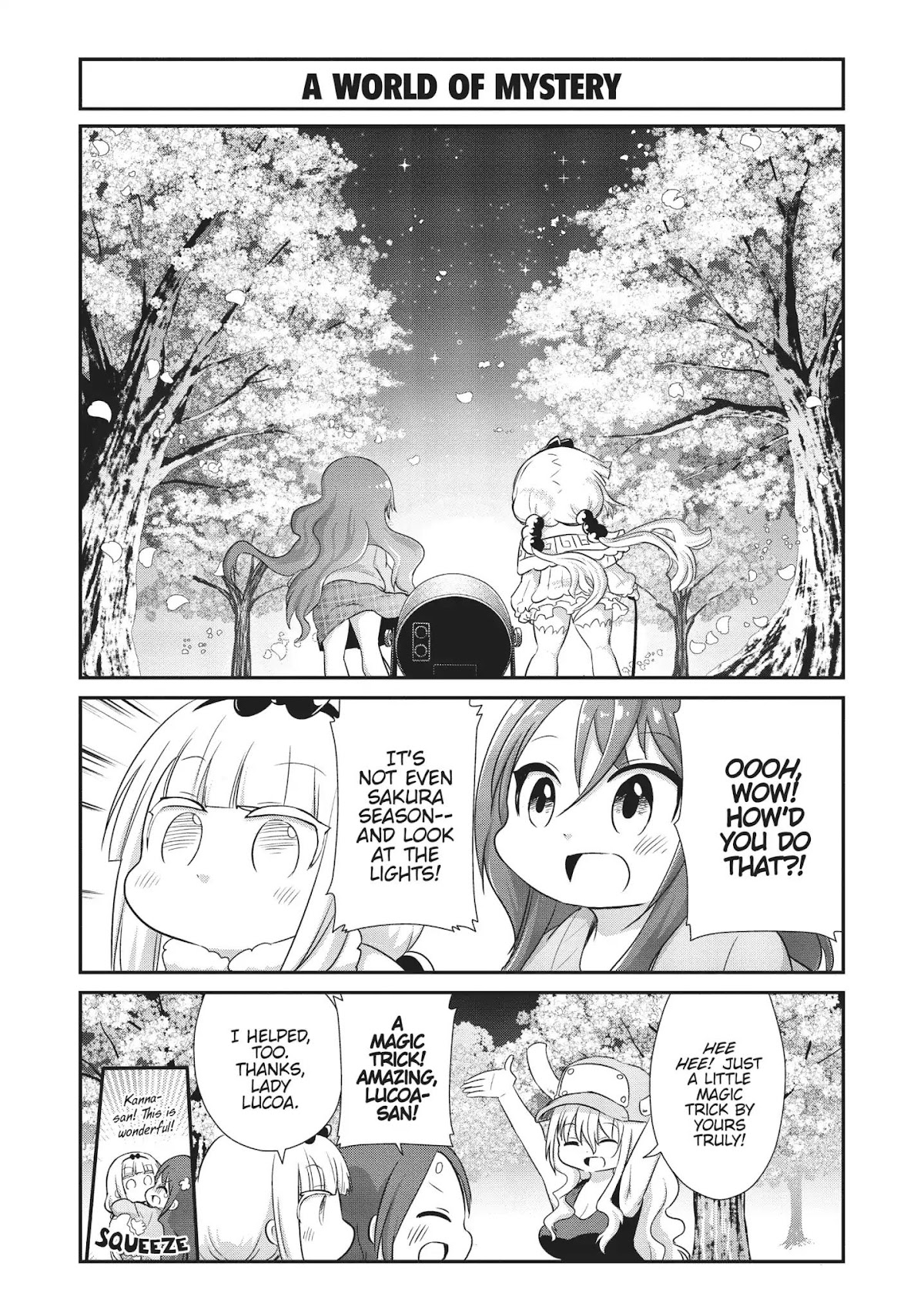 Kobayashi-san Chi no Maid Dragon: Kanna no Nichijou Chapter 60 page 10 - Chapter 60: Time For Night Blossoms