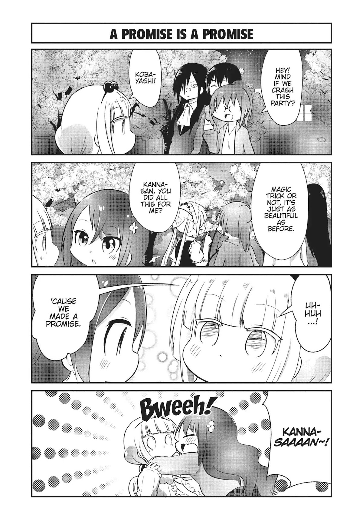 Kobayashi-san Chi no Maid Dragon: Kanna no Nichijou Chapter 60 page 11 - Chapter 60: Time For Night Blossoms