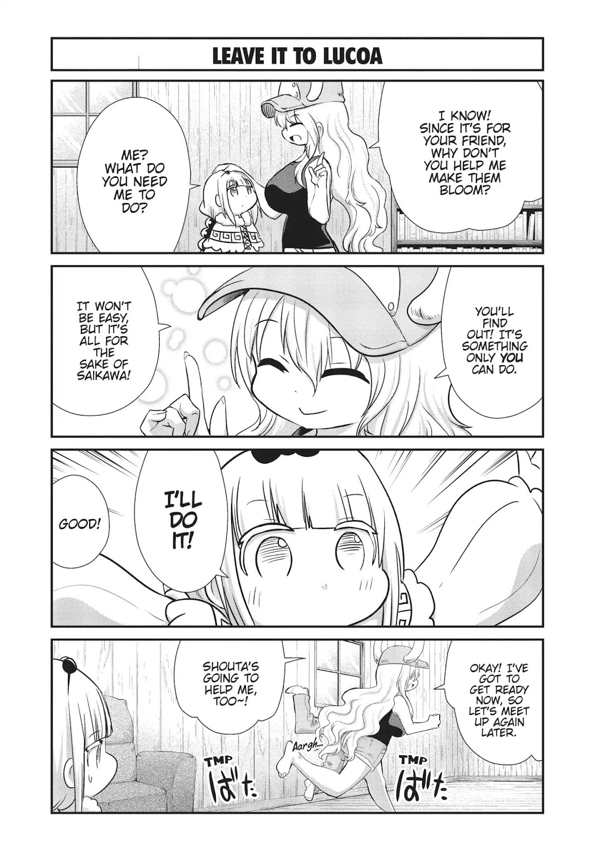 Kobayashi-san Chi no Maid Dragon: Kanna no Nichijou Chapter 60 page 6 - Chapter 60: Time For Night Blossoms