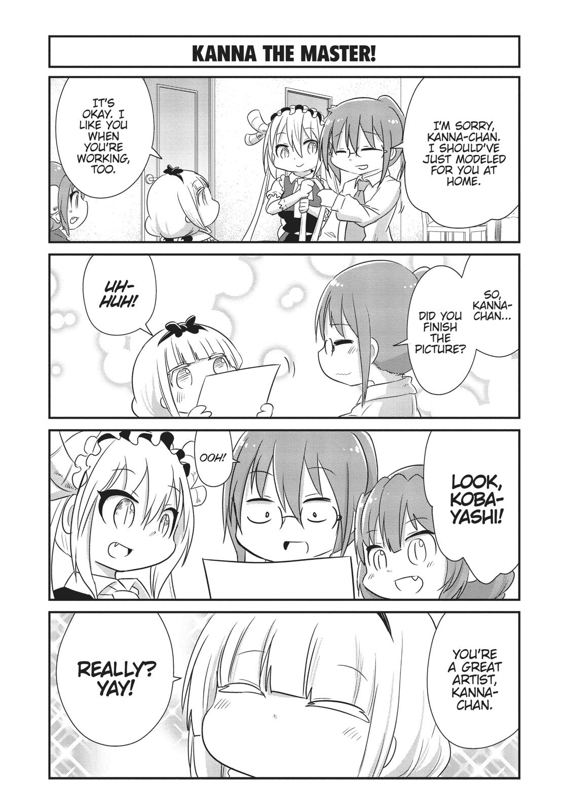 Kobayashi-san Chi no Maid Dragon: Kanna no Nichijou Chapter 61 page 14 - Chapter 61