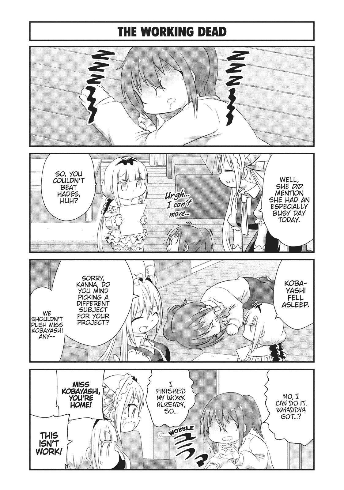 Kobayashi-san Chi no Maid Dragon: Kanna no Nichijou Chapter 61 page 7 - Chapter 61