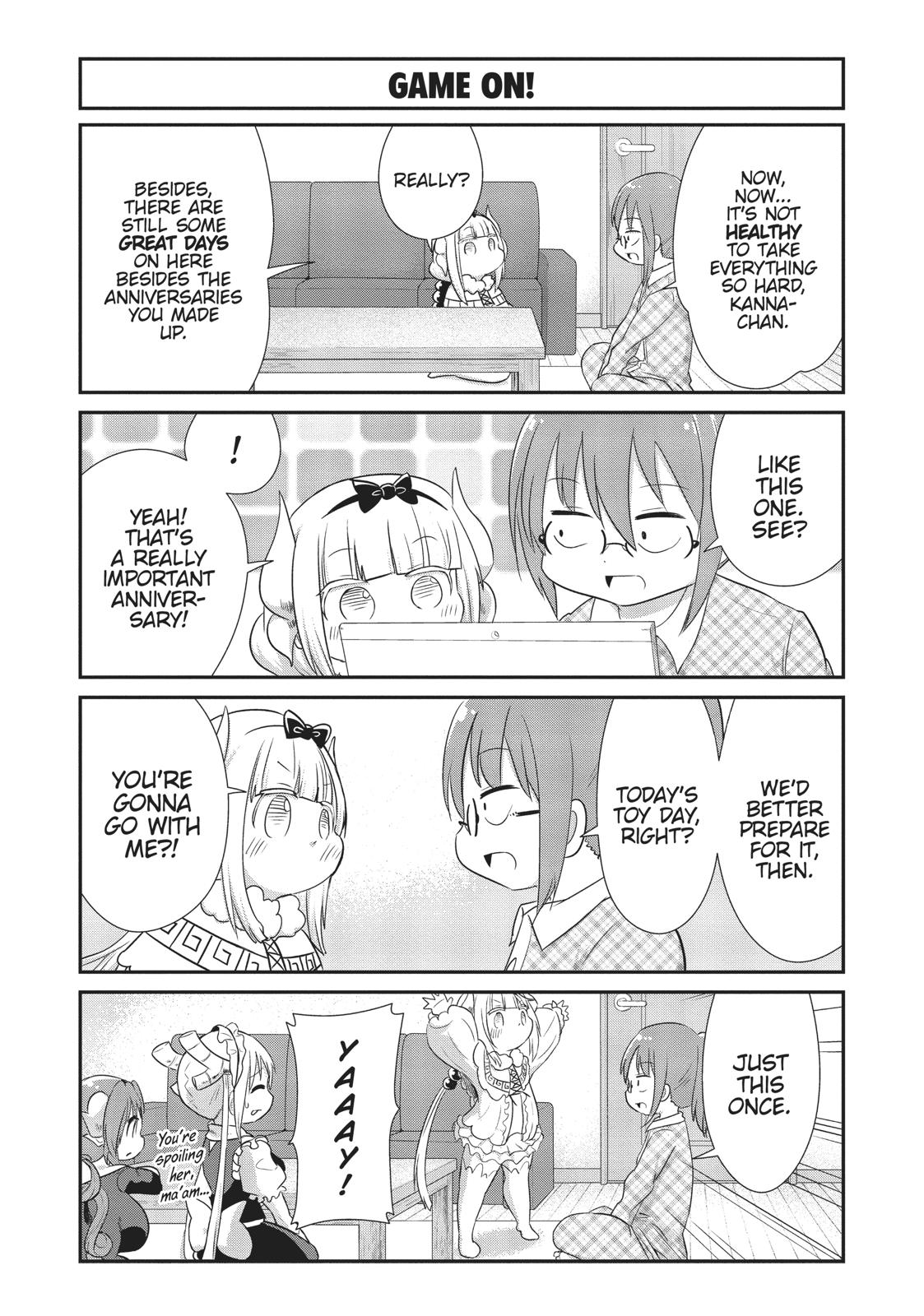 Kobayashi-san Chi no Maid Dragon: Kanna no Nichijou Chapter 62 page 11 - Chapter 62