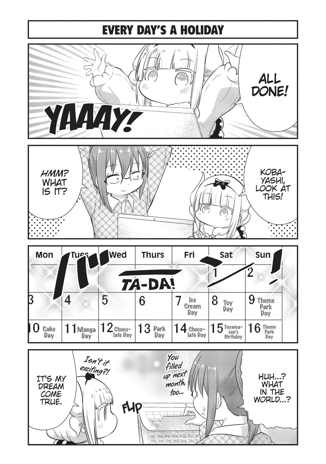 Kobayashi-san Chi no Maid Dragon: Kanna no Nichijou Chapter 62 page 6 - Chapter 62