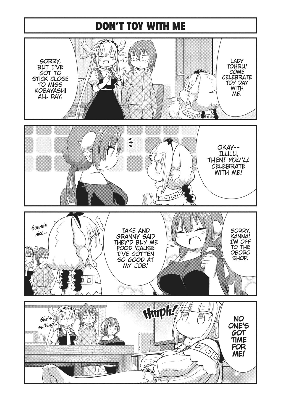 Kobayashi-san Chi no Maid Dragon: Kanna no Nichijou Chapter 62 page 8 - Chapter 62