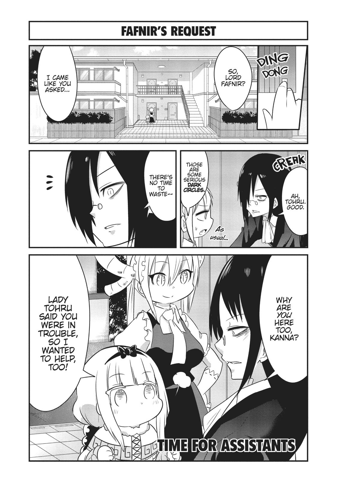 Kobayashi-san Chi no Maid Dragon: Kanna no Nichijou Chapter 64 page 1 - Chapter 64