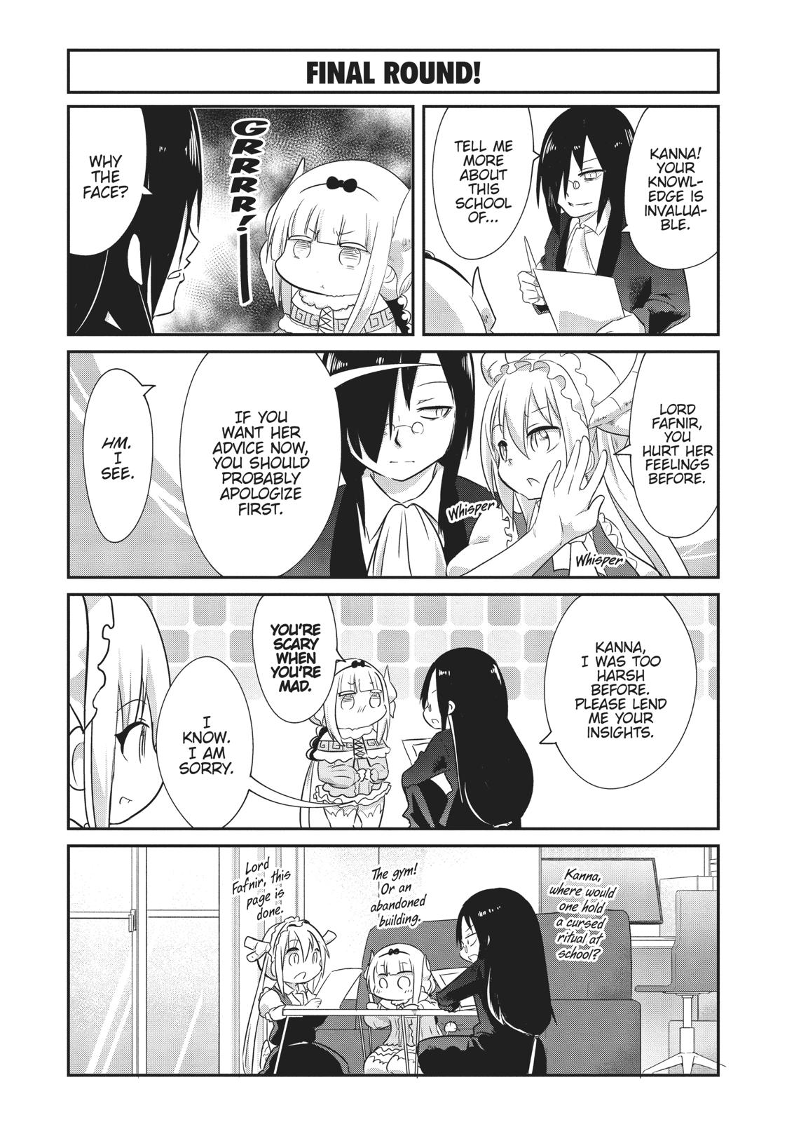 Kobayashi-san Chi no Maid Dragon: Kanna no Nichijou Chapter 64 page 10 - Chapter 64