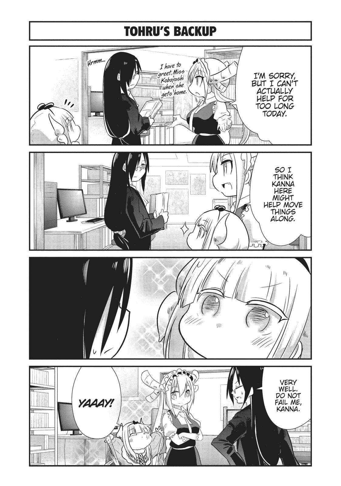 Kobayashi-san Chi no Maid Dragon: Kanna no Nichijou Chapter 64 page 5 - Chapter 64