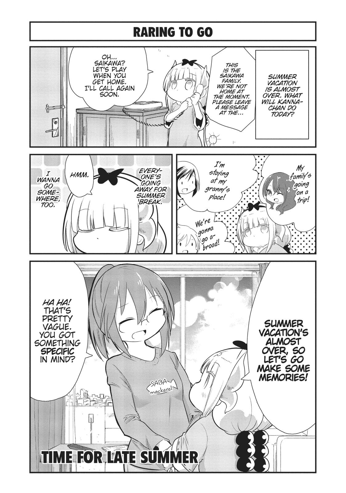 Kobayashi-san Chi no Maid Dragon: Kanna no Nichijou Chapter 70 page 1 - Chapter 70