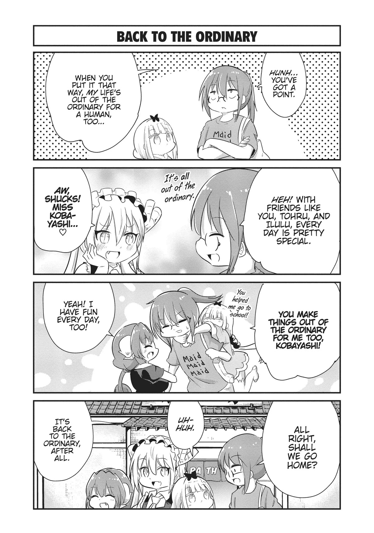 Kobayashi-san Chi no Maid Dragon: Kanna no Nichijou Chapter 71 page 14 - Chapter 71
