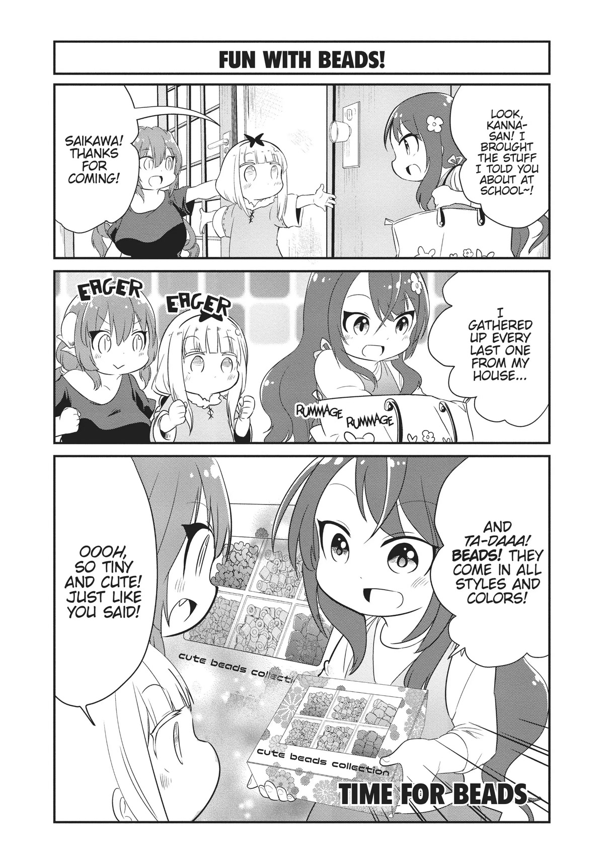 Kobayashi-san Chi no Maid Dragon: Kanna no Nichijou Chapter 73 page 1 - Chapter 73