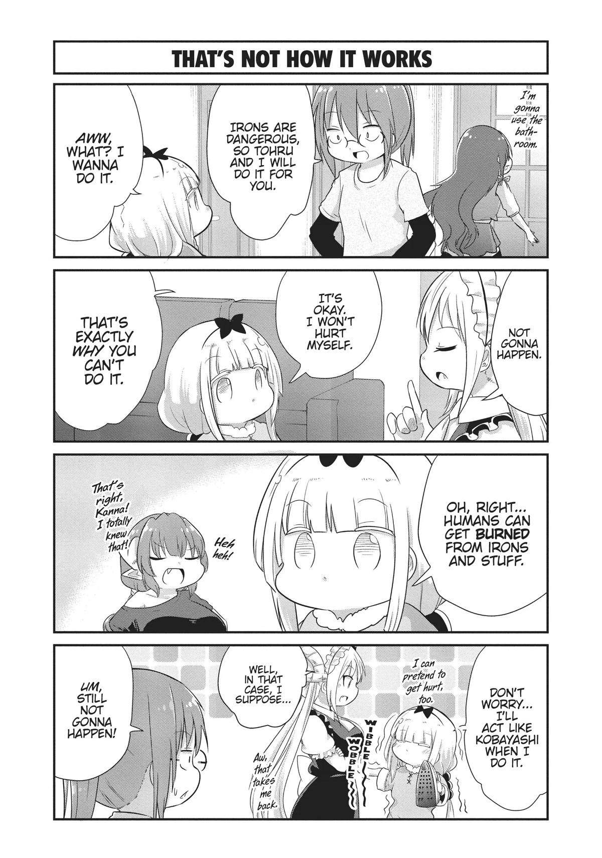 Kobayashi-san Chi no Maid Dragon: Kanna no Nichijou Chapter 73 page 3 - Chapter 73