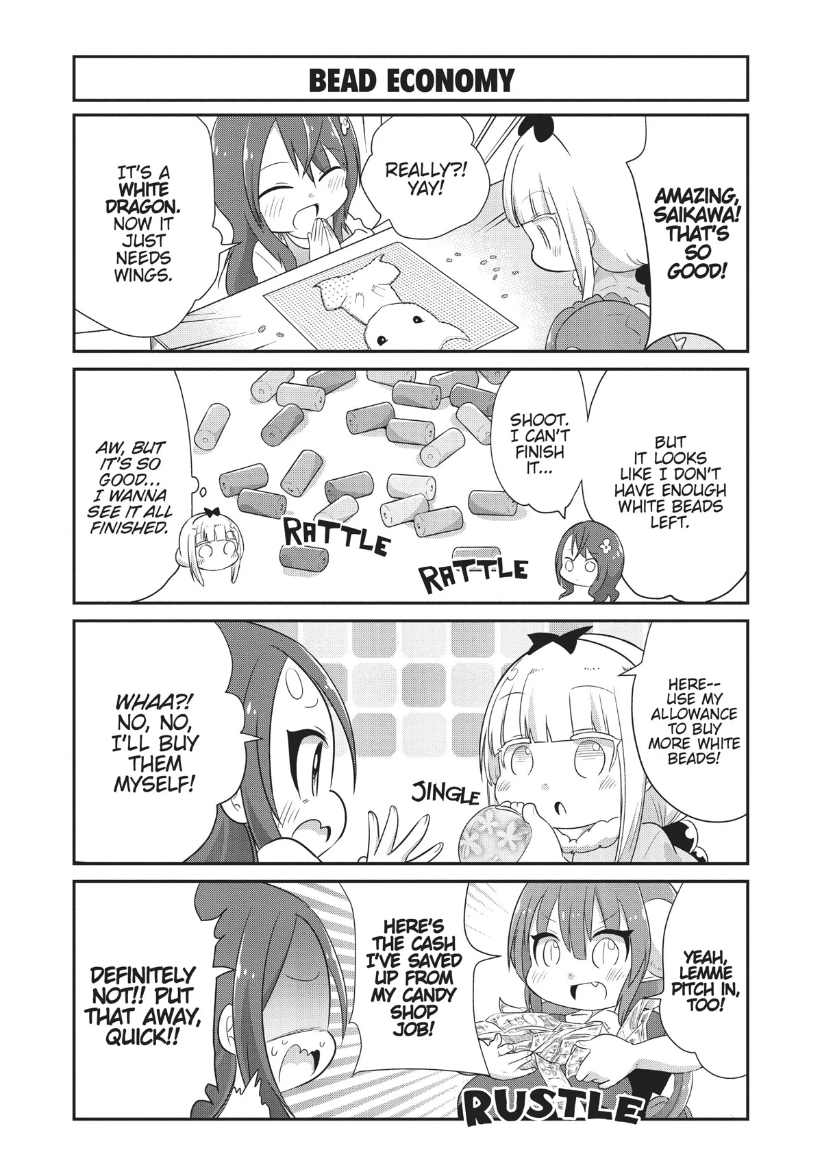 Kobayashi-san Chi no Maid Dragon: Kanna no Nichijou Chapter 73 page 7 - Chapter 73