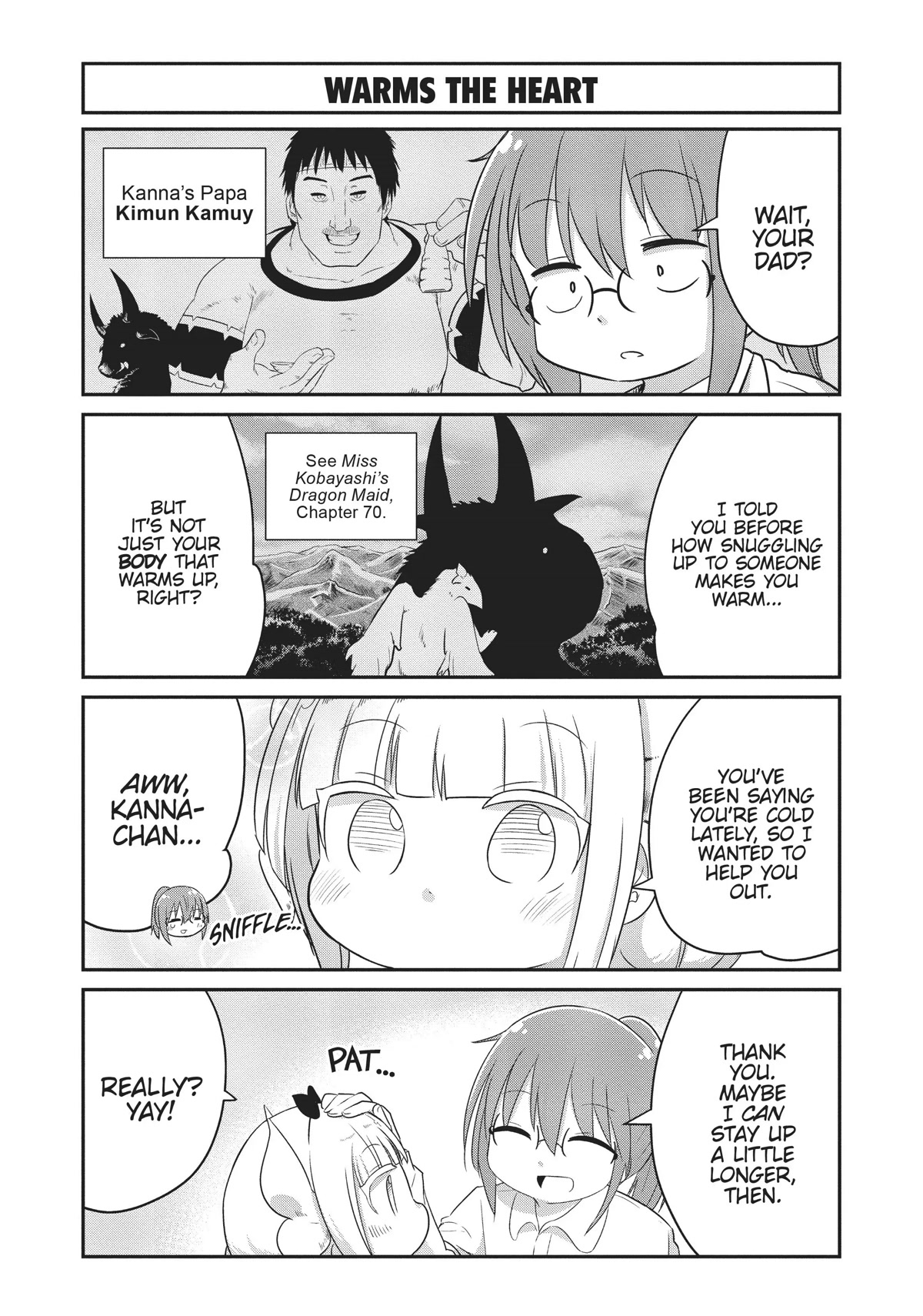 Kobayashi-san Chi no Maid Dragon: Kanna no Nichijou Chapter 74 page 11 - Chapter 74