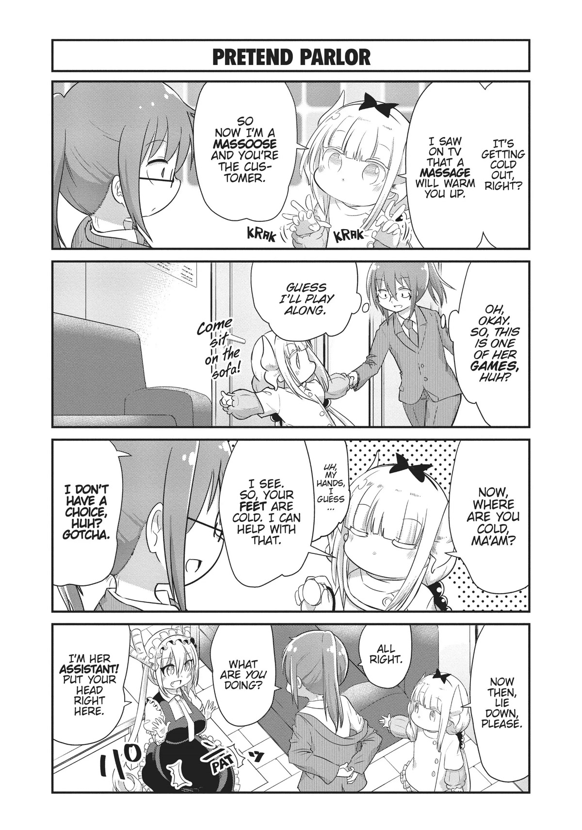 Kobayashi-san Chi no Maid Dragon: Kanna no Nichijou Chapter 74 page 2 - Chapter 74