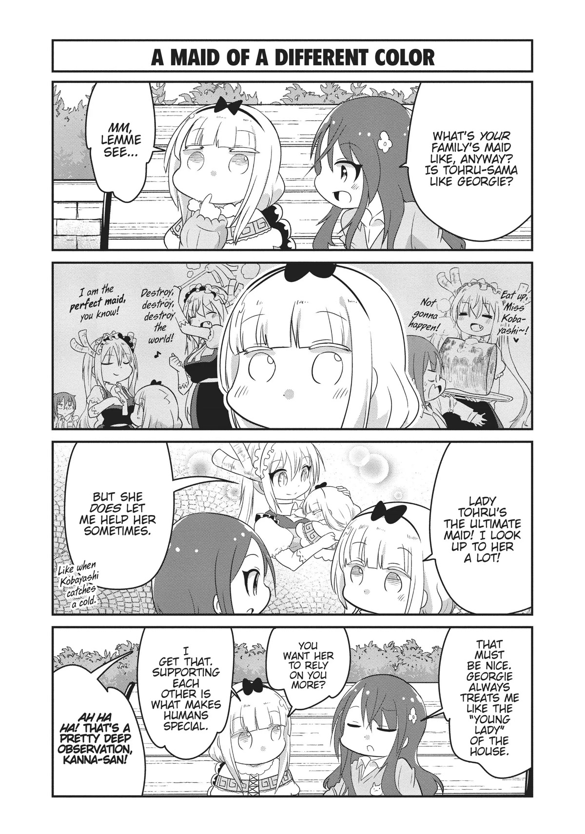 Kobayashi-san Chi no Maid Dragon: Kanna no Nichijou Chapter 76 page 7 - Chapter 76