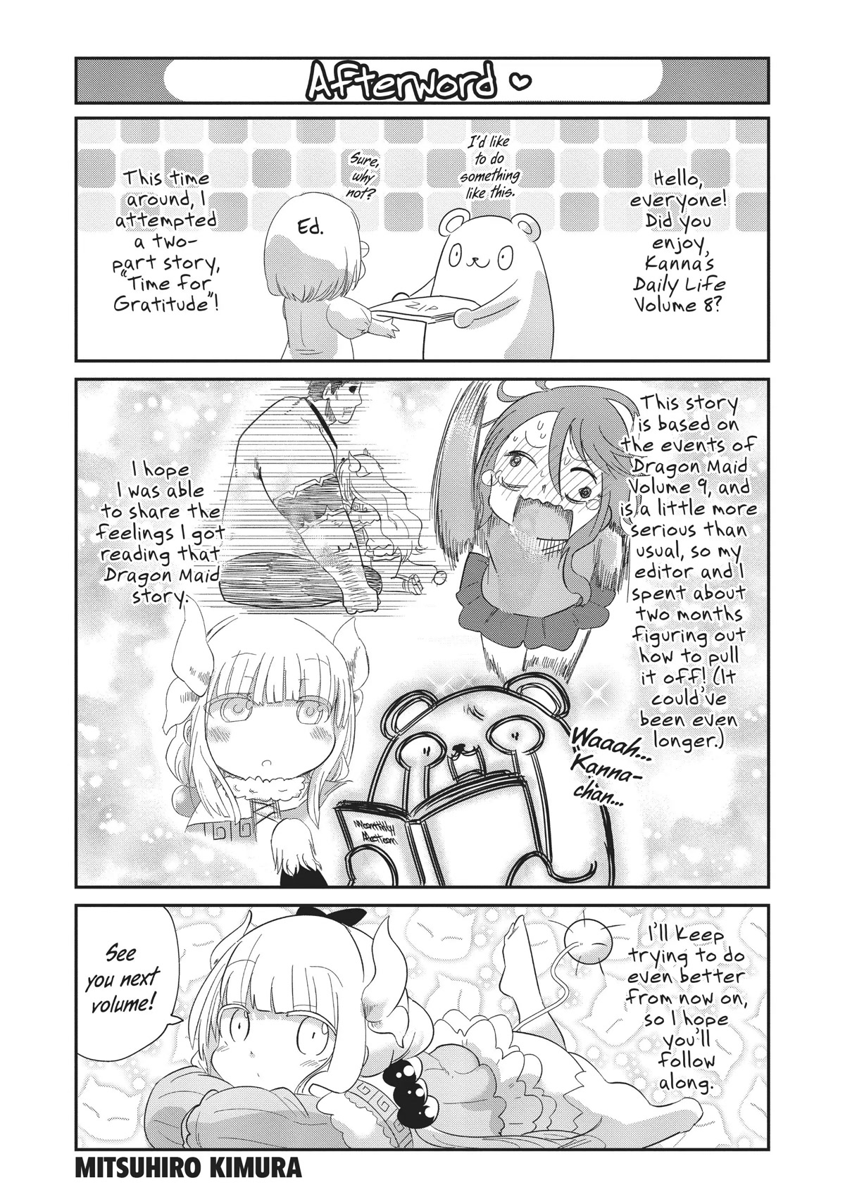 Kobayashi-san Chi no Maid Dragon: Kanna no Nichijou Chapter 80.5 page 5 - Chapter 80.5