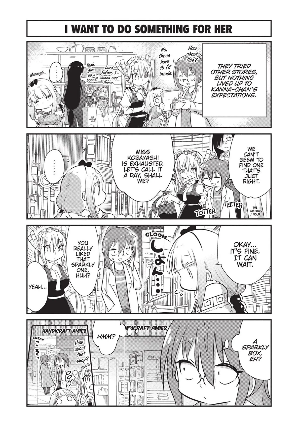 Kobayashi-san Chi no Maid Dragon: Kanna no Nichijou Chapter 81 page 10 - Chapter 81