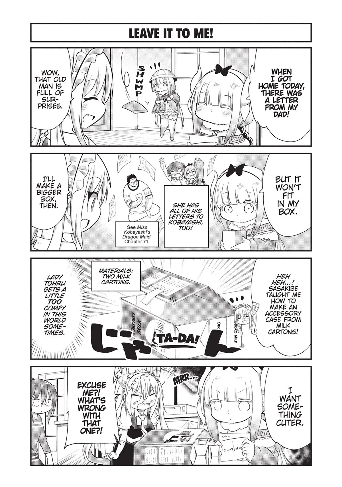 Kobayashi-san Chi no Maid Dragon: Kanna no Nichijou Chapter 81 page 5 - Chapter 81