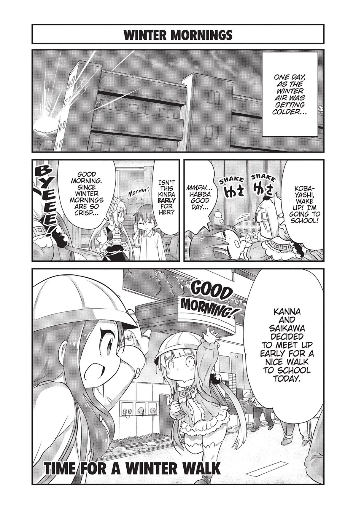 Kobayashi-san Chi no Maid Dragon: Kanna no Nichijou Chapter 83 page 1 - Chapter 83