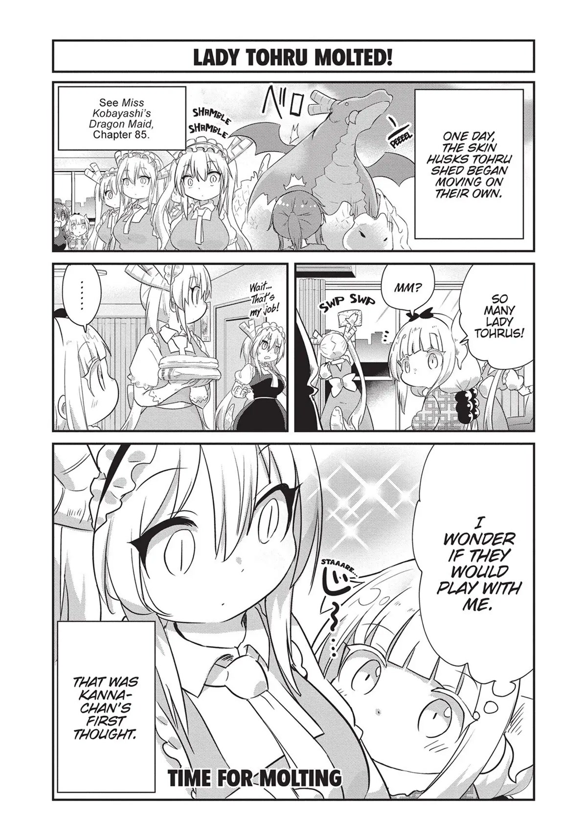 Kobayashi-san Chi no Maid Dragon: Kanna no Nichijou Chapter 83 page 13 - Chapter 83