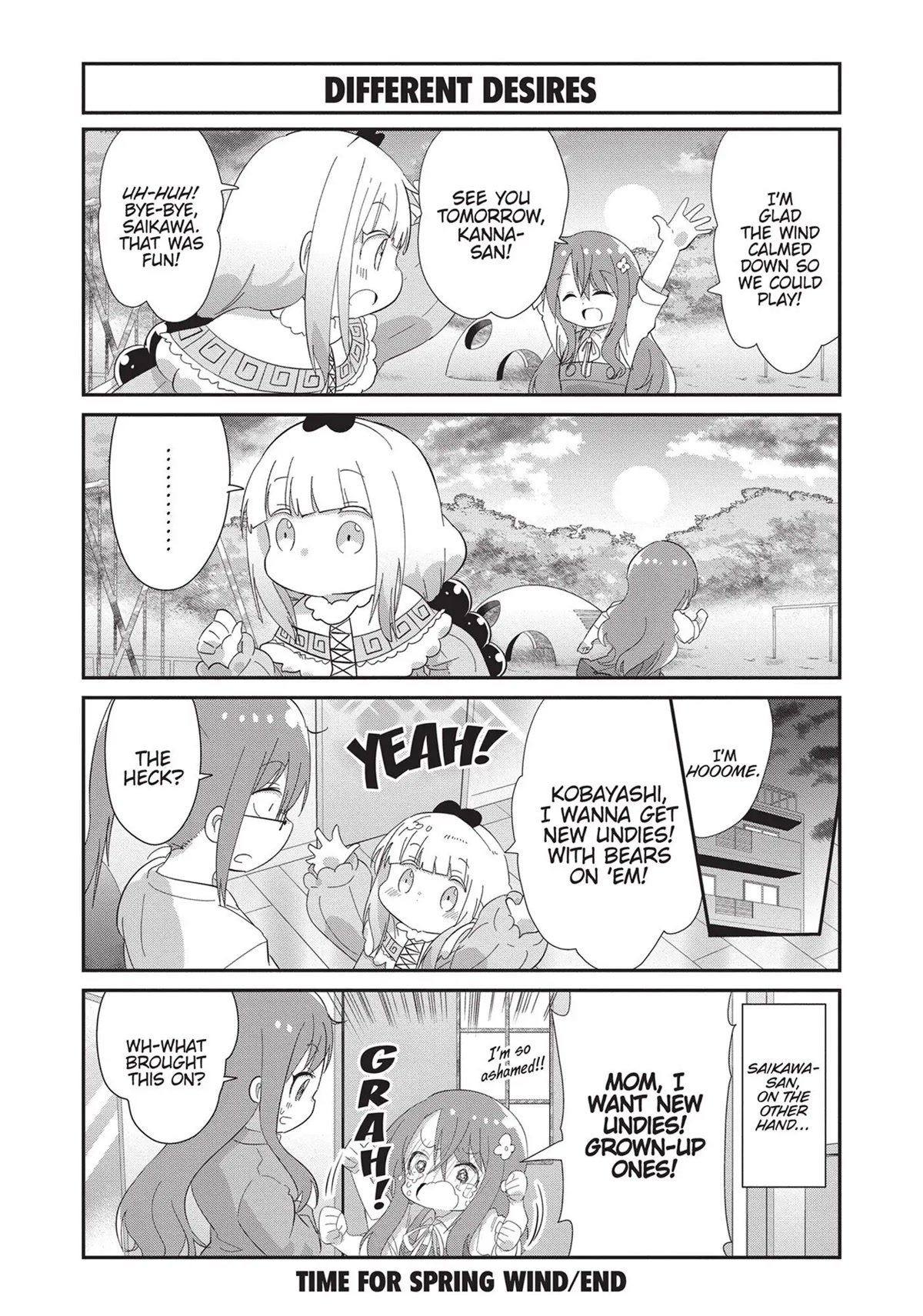 Kobayashi-san Chi no Maid Dragon: Kanna no Nichijou Chapter 84 page 11 - Chapter 84
