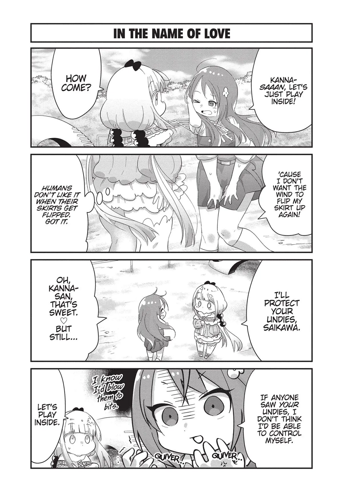 Kobayashi-san Chi no Maid Dragon: Kanna no Nichijou Chapter 84 page 3 - Chapter 84