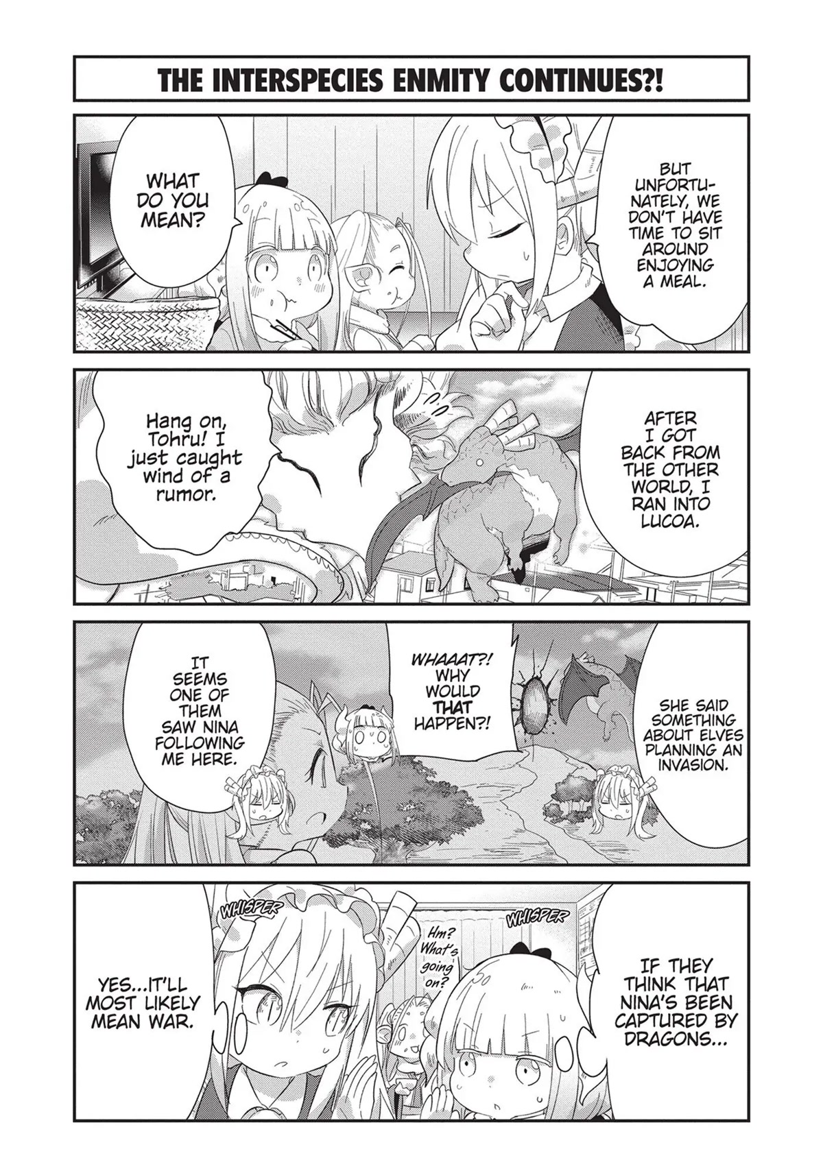 Kobayashi-san Chi no Maid Dragon: Kanna no Nichijou Chapter 86 page 14 - Chapter 86