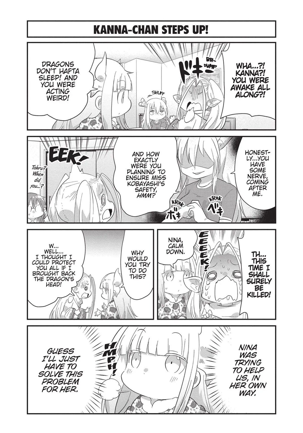 Kobayashi-san Chi no Maid Dragon: Kanna no Nichijou Chapter 86 page 19 - Chapter 86